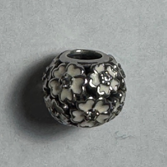 Pandora Charm Set – 4 Authentic Charms | Dog, House, Sparkling Floral & Stars - Picture 5 of 10